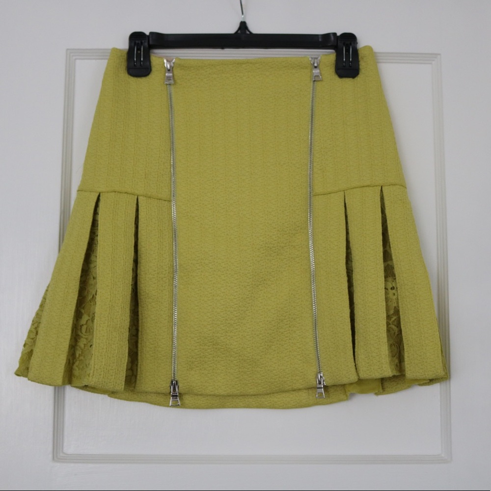 Rebecca Taylor Green Skirt